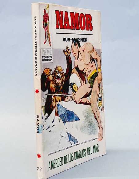 BUEN ESTADO NAMOR 27 A MERCED DE LOS DIABLOS DEL MAR TACO EDICIONES VERTICE