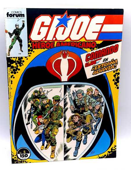 EXCELENTE ESTADO G.I.JOE 5 HEROE AMERICANO FORUM GRAPA GIJOE