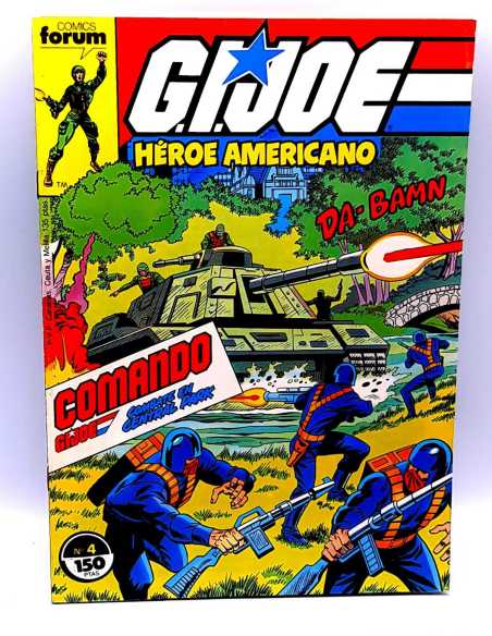 EXCELENTE ESTADO G.I.JOE 4 HEROE AMERICANO FORUM GRAPA GIJOE