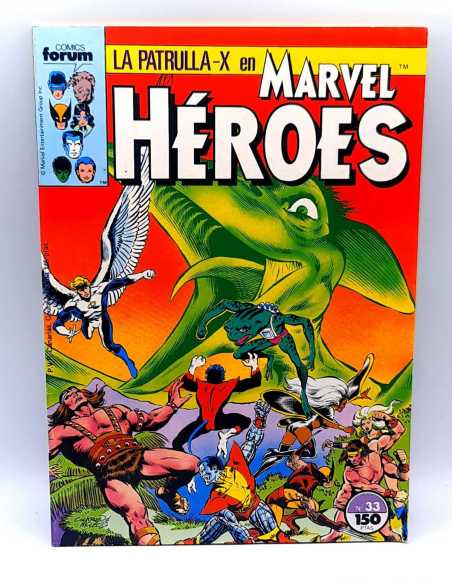 EXCELENTE ESTADO MARVEL HEROES 33 FORUM COMICS GRAPA