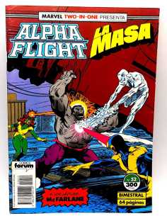 EXCELENTE ESTADO ALPHA FLIGHT 52 VOL1 MARVEL TWO-IN-ON...