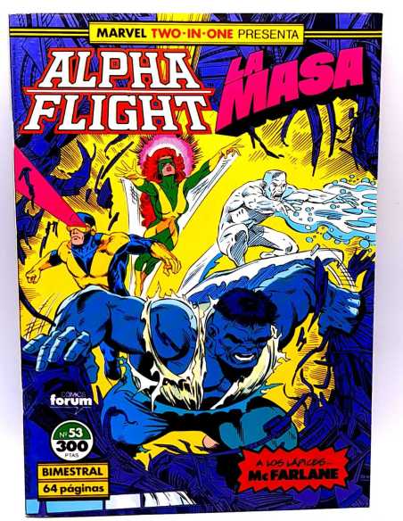EXCELENTE ESTADO ALPHA FLIGHT 53 VOL1 MARVEL TWO-IN-ON FORUM COMICS GRAPA VOL.1