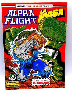 EXCELENTE ESTADO ALPHA FLIGHT 56 VOL1 MARVEL TWO-IN-ON...