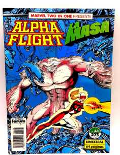 EXCELENTE ESTADO ALPHA FLIGHT 48 VOL1 MARVEL TWO-IN-ON...