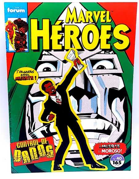 CASI EXCELENTE ESTADO MARVEL HEROES 40 FORUM COMICS GRAPA