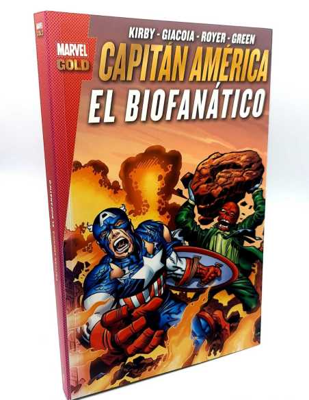 DE KIOSCO MARVEL GOLD CAPITAN AMERICA EL BIOFANATICO PANINI COMICS TOMO