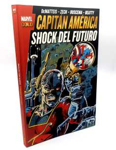 DE KIOSCO MARVEL GOLD CAPITAN AMERICA SHOCK DEL FUTURO...