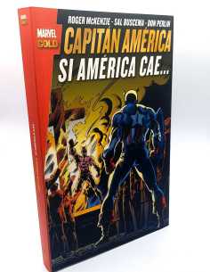 DE KIOSCO MARVEL GOLD CAPITAN AMERICA SI AMERICA CAE...