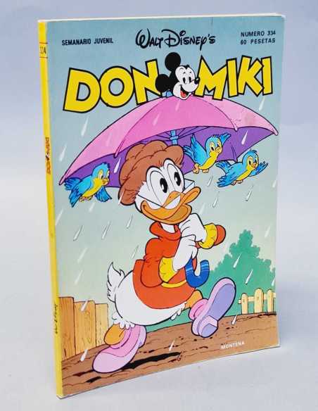 EXCELENTE ESTADO DON MIKI 334 WALT DISNEY MONTENA COMICS