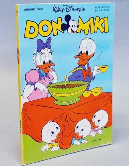 EXCELENTE ESTADO DON MIKI 336 WALT DISNEY MONTENA COMICS