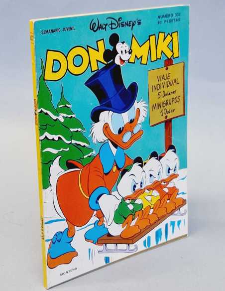 EXCELENTE ESTADO DON MIKI 332 WALT DISNEY MONTENA COMICS