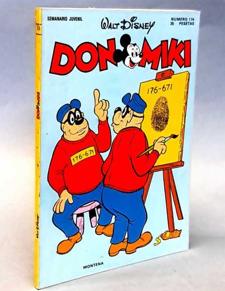 EXCELENTE ESTADO DON MIKI 174 WALT DISNEY MONTENA COMICS