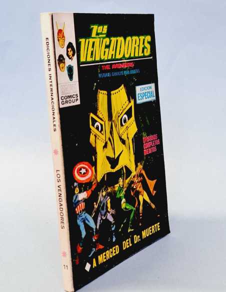 BUEN ESTADO LOS VENGADORES 11 A MERCED DEL DR MUERTE TACO EDICIONES VERTICE