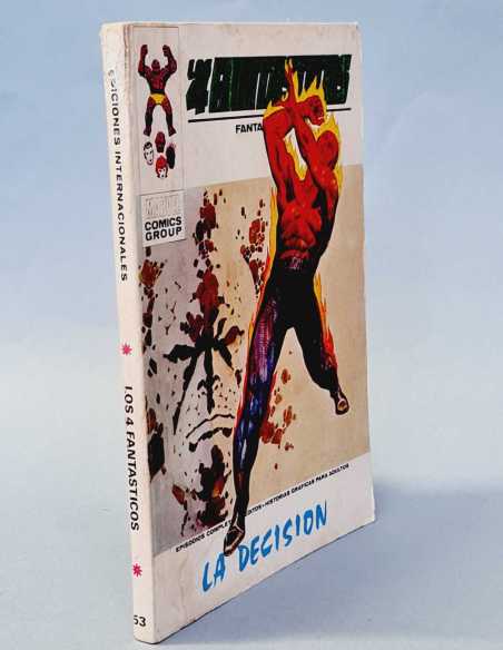 LOS 4 FANTÁSTICOS 53 LA DECISION TACO NORMAL ESTADO EDICIONES VERTICE