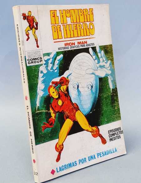 BUEN ESTADO EL HOMBRE DE HIERRO 22 LAGRIMAS POR UNA PESADILLA VOL1 VOL.1 TACO EDICIONES VERTICE