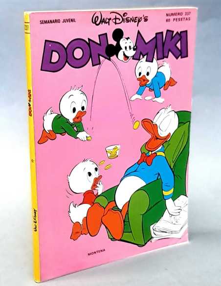 EXCELENTE ESTADO DON MIKI 337 WALT DISNEY MONTENA COMICS