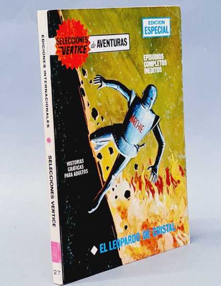 CASI EXCELENTE SELECCIONES VERTICE 27 EL LEOPARDO DE CRISTAL ARCHIE TACO EDICIONES INTERNACIONALES