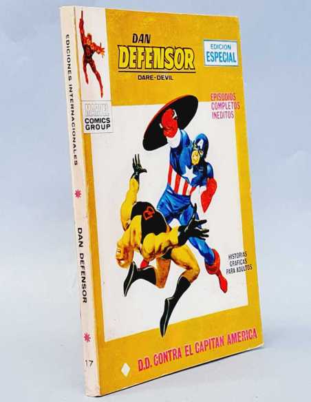 MUY BUEN ESTADO DAN DEFENSOR 17 D.D CONTRA EN CAPITAN AMERICA VOL1 VOL.1 TACO EDICIONES VERTICE