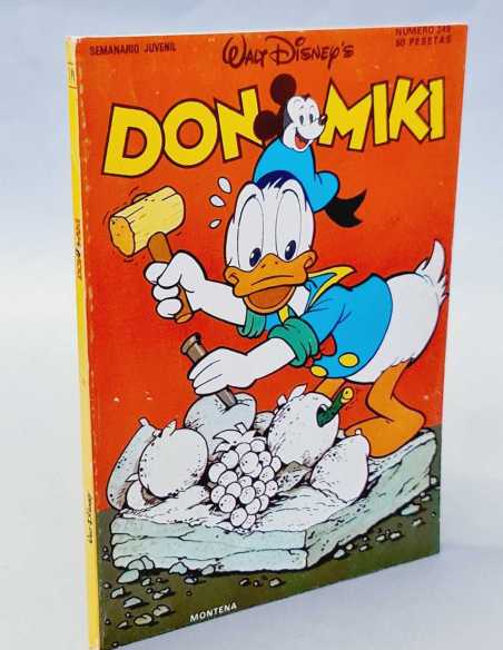 CASI EXCELENTE ESTADO DON MIKI 249 WALT DISNEY MONTENA