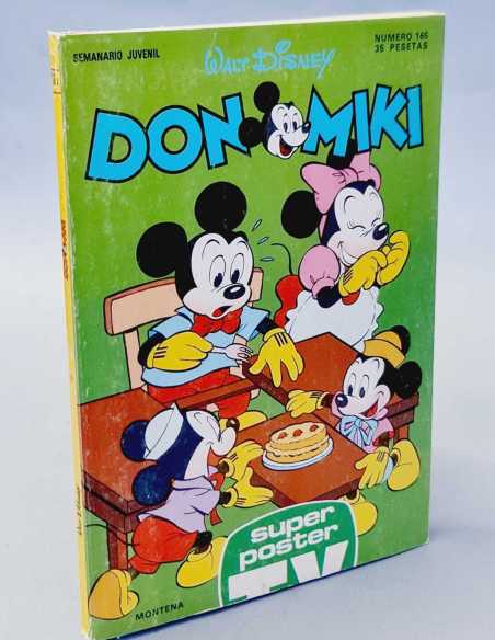 CASI EXCELENTE ESTADO DON MIKI 165 WALT DISNEY MONTENA