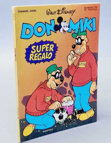 CASI EXCELENTE ESTADO DON MIKI 178 WALT DISNEY MONTENA