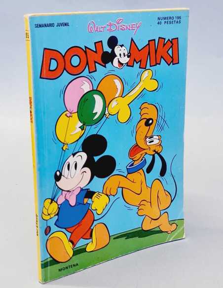 CASI EXCELENTE ESTADO DON MIKI 195 WALT DISNEY MONTENA