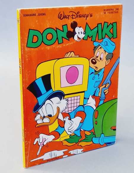 CASI EXCELENTE ESTADO DON MIKI 248 WALT DISNEY MONTENA