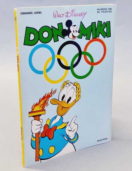 CASI EXCELENTE ESTADO DON MIKI 196 WALT DISNEY MONTENA