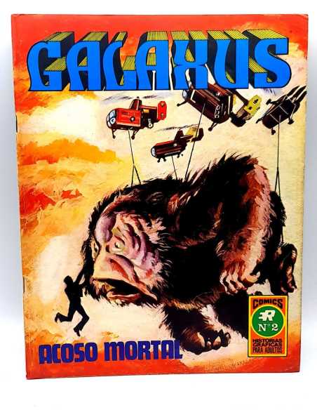 CASI EXCELENTE ESTADO GALAXUS 2 ACOSO MORTAL ROLLAN GRAPA COMICS
