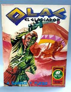 CASI EXCELENTE ESTADO OLAC EL GLADIADOR 22 A SANGRE Y...
