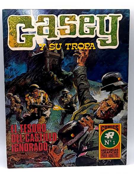 EXCELENTE ESTADO GASEY Y SU TROPA 1 EL TESORO DEL CASTILLO IGNORADO ROLLAN GRAPA