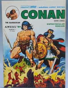 EXCELENTE ESTADO CONAN ANUAL 80 COMICS EDICIONES VERTICE
