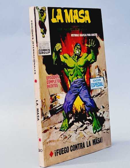 BUEN ESTADO LA MASA 20 FUEGO CONTRA LA MASA TACO EDICIONES VERTICE