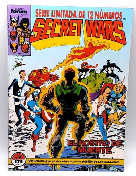 CASI EXCELENTE ESTADO SECRET WARS 11 FORUM COMICS GRAPA