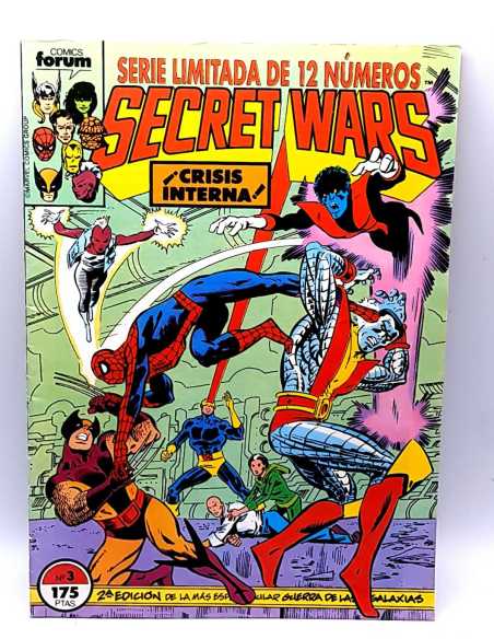 MUY BUEN ESTADO SECRET WARS 3 FORUM COMICS GRAPA
