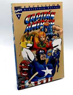 EXCELENTE ESTADO BIBLIOTECA CAPITAN AMERICA 5 EXCELSIOR...