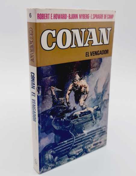 BUEN ESTADO CONAN EL VENGADOR 6 NOVELA BRUGUERA FANTASIA HEROICA