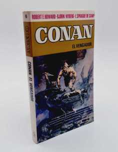 EXCELENTE ESTADO CONAN EL VENGADOR 6 NOVELA BRUGUERA...