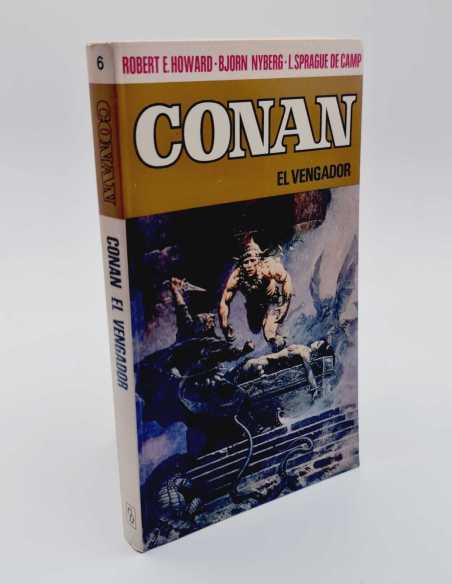 EXCELENTE ESTADO CONAN EL VENGADOR 6 NOVELA BRUGUERA FANTASIA HEROICA