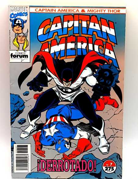 EXCELENTE ESTADO CAPITAN AMERICA Y THOR EL PODEROSO 7 VOL.2 FORUM COMICS GRAPA VOLUMEN VOL2