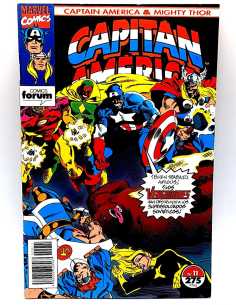 EXCELENTE ESTADO CAPITAN AMERICA Y THOR EL PODEROSO 11...