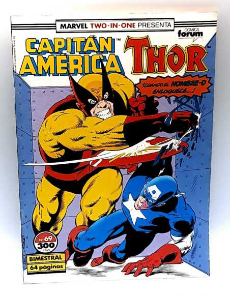 CASI EXCELENTE ESTADO CAPITAN AMERICA 69 VOL.1 FORUM COMICS GRAPA VOLUMEN VOL1