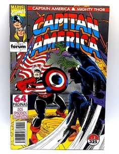 EXCELENTE ESTADO CAPITAN AMERICA Y THOR EL PODEROSO 3...