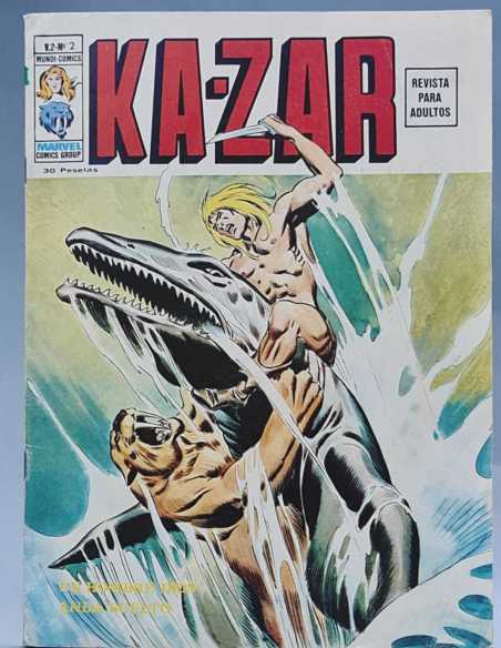 MUY BUEN ESTADO KA-ZAR 2 VOL2 GRAPA VOLUMEN VOL.2 EDICIONES VERTICE