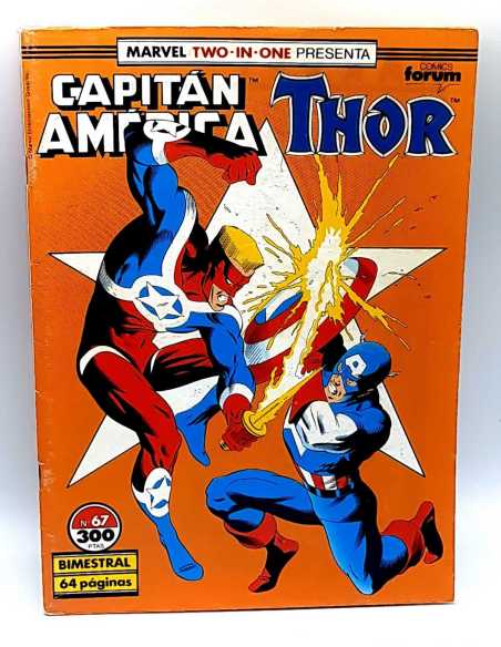 BUEN ESTADO CAPITAN AMERICA 67 VOL.1 FORUM COMICS GRAPA VOLUMEN VOL1