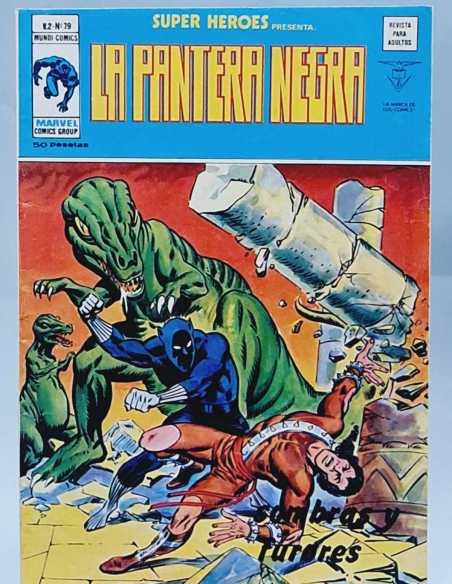 EXCELENTE ESTADO SUPER HEROES 79 SOMBRAS Y FURORES VOL2 VOLUMEN VOL.2 GRAPA VERTICE