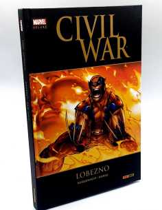 EXCELENTE ESTADO CIVIL WAR LOBEZNO MARVEL DELUXE PANINI...