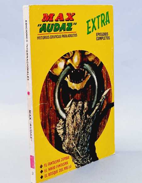 MUY BUEN ESTADO MAX AUDAZ 2 TACO ÚLTIMA PÁGINA FOTOCOPIADA EDICIONES VERTICE