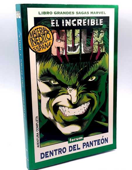 EXCELENTE ESTADO LIBRO GRANDES SAGAS MARVEL 2 EL INCREIBLE HULK DENTRO DEL PANTEON FORUM 1994