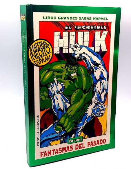 EXCELENTE ESTADO LIBROS GRANDES SAGAS MARVEL EL INCREIBLE HULK 2 FANTASMAS DEL PASADO FORUM COMICS